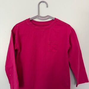 Primary Fuchsia Long Sleeve Tee